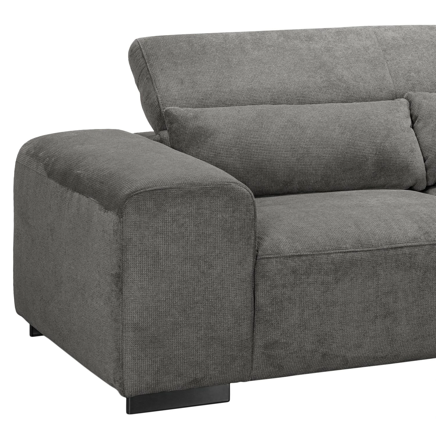 Fredriks Ecksofa Dolton - Microfaser - Grau - Ottomane davorstehend rechts 11 Fredriks Ecksofa Dolton - Microfaser - Grau - Ottomane davorstehend rechts – Bild 11
