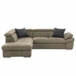 Fredriks Ecksofa Barvas I - Strukturstoff - Lichtgrau - Ottomane davorstehend links - Keine Funktion -WOHNZIMMERMÖBEL Verkäufe 1000205347 200310 12374102057 DETAILS P000000001000205347