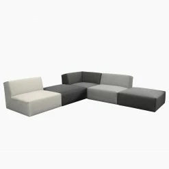 Tom Tailor Ecksofa Elements II - Webstoff