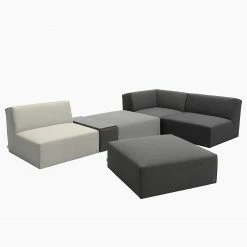 Tom Tailor Ecksofa Elements IV - Webstoff