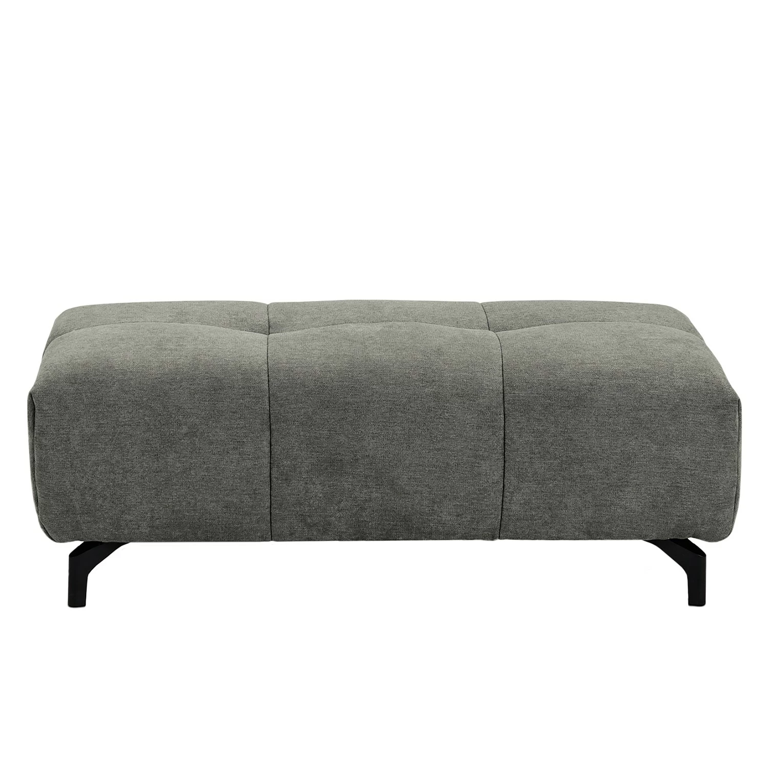 Fredriks Polsterhocker Bellmore - Microfaser - Grau 2 Fredriks Polsterhocker Bellmore - Microfaser - Grau – Bild 2