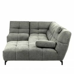 Fredriks Wohnlandschaft Bellmore III - Microfaser - Lichtgrau - Mit Kopfstütze -WOHNZIMMERMÖBEL Verkäufe 1000206032 200318 14304700439 DETAILS P000000001000206032