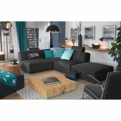 Tom Tailor Ecksofa Elements IX - Webstoff - Stoff TBO: 9 anthrazite -WOHNZIMMERMÖBEL Verkäufe 1000206657 200331 07505100198 MOOD DETAILS P000000001000206657 mood