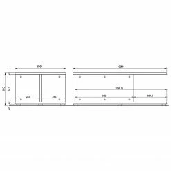 Germania Couchtisch California - Kaschmir 15 Germania Couchtisch California - Kaschmir -WOHNZIMMERMÖBEL Verkäufe 1000206670 200305 17322700080 SKETCH DETAILS P000000001000206670 sketch