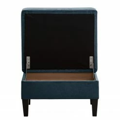 Norrwood Polsterhocker Koski I - Webstoff - Webstoff Lito: Marineblau -WOHNZIMMERMÖBEL Verkäufe 1000207104 200709 15464600317 DETAILS P000000001000207104