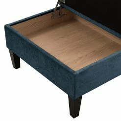 Norrwood Polsterhocker Koski I - Webstoff - Webstoff Lito: Marineblau -WOHNZIMMERMÖBEL Verkäufe 1000207104 200709 15464700322 DETAILS P000000001000207104