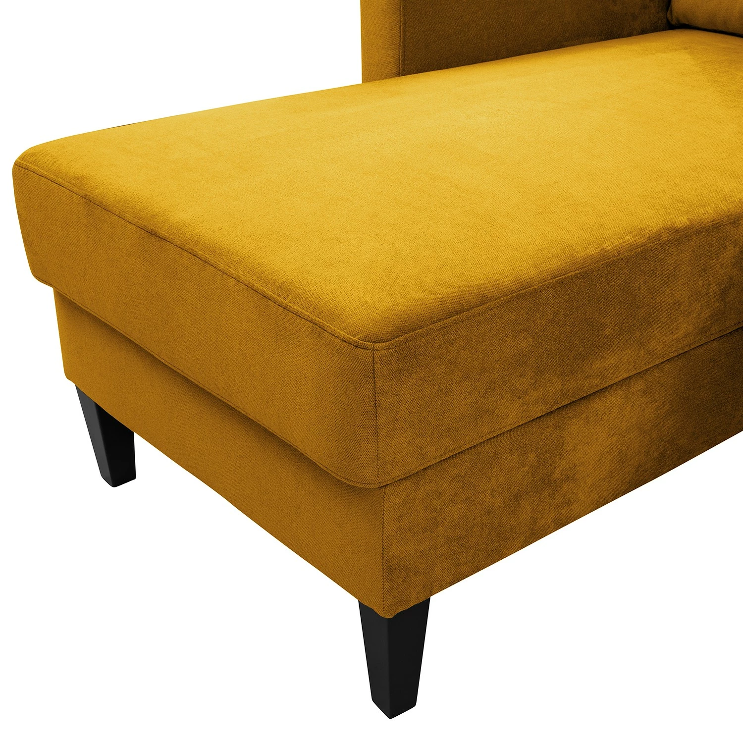 Norrwood Ecksofa Koski I - Webstoff - Webstoff Lito: Maisgelb - Longchair davorstehend links 15 Norrwood Ecksofa Koski I - Webstoff - Webstoff Lito: Maisgelb - Longchair davorstehend links – Bild 15