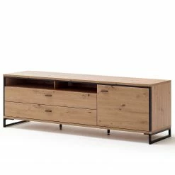 Loftscape TV-Lowboard Buena - Balkeneiche Dekor / Anthrazit 20 Loftscape TV-Lowboard Buena - Balkeneiche Dekor / Anthrazit -WOHNZIMMERMÖBEL Verkäufe 1000207345 200317 14281000014 DETAILS P000000001000207345