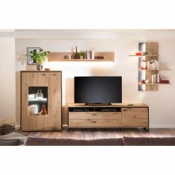 Loftscape Highboard Buena - Balkeneiche Dekor / Anthrazit -WOHNZIMMERMÖBEL Verkäufe 1000207347 200317 14281800021 MOOD DETAILS P000000001000207347 mood