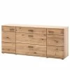 Loftscape Sideboard Salvo - Eiche teilmassiv - Balkeneiche Bianco / Grau