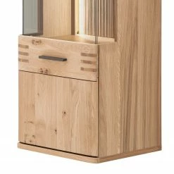 Loftscape Hängevitrine Salvo - Eiche teilmassiv - Balkeneiche Bianco / Grau -WOHNZIMMERMÖBEL Verkäufe 1000207370 200317 14302200185 DETAILS P000000001000207370