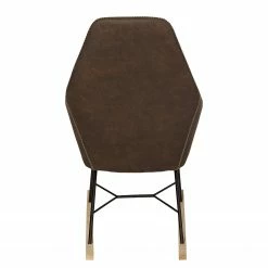 Mørteens Schaukelstuhl Kumia I - Antiklederlook - Braun -WOHNZIMMERMÖBEL Verkäufe 1000208983 210302 06065600004 DETAILS P000000001000208983