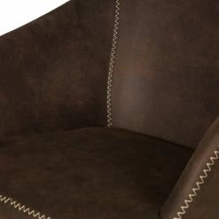 Mørteens Schaukelstuhl Kumia I - Antiklederlook - Braun -WOHNZIMMERMÖBEL Verkäufe 1000208983 210302 06065700009 DETAILS P000000001000208983