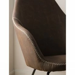 Mørteens Schaukelstuhl Kumia I - Antiklederlook - Braun -WOHNZIMMERMÖBEL Verkäufe 1000208983 210426 12270600003 DETAILS P000000001000208983