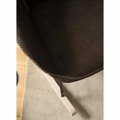 Mørteens Schaukelstuhl Kumia I - Antiklederlook - Braun -WOHNZIMMERMÖBEL Verkäufe 1000208983 210426 12270600006 DETAILS P000000001000208983