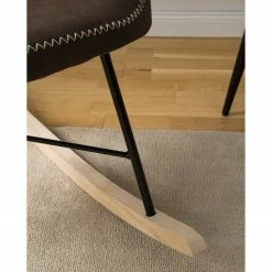 Mørteens Schaukelstuhl Kumia I - Antiklederlook - Braun -WOHNZIMMERMÖBEL Verkäufe 1000208983 210426 12270700007 DETAILS P000000001000208983