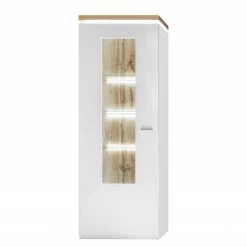 Loftscape Standvitrine Mundai - Inkl. Beleuchtung - Weiß / Eiche Wotan Dekor 8 Loftscape Standvitrine Mundai - Inkl. Beleuchtung - Weiß / Eiche Wotan Dekor -WOHNZIMMERMÖBEL Verkäufe 1000209053 200402 14343900042 DETAILS P000000001000209053