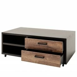 Red Living Couchtisch Hixson - Eiche Barrique Dekor / Schwarz -WOHNZIMMERMÖBEL Verkäufe 1000209070 200402 14351400082 DETAILS P000000001000209070