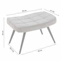 Polsterhocker Bixby - Cord -WOHNZIMMERMÖBEL Verkäufe 1000209129 200415 11583200017 SKETCH DETAILS P000000001000209129 sketch