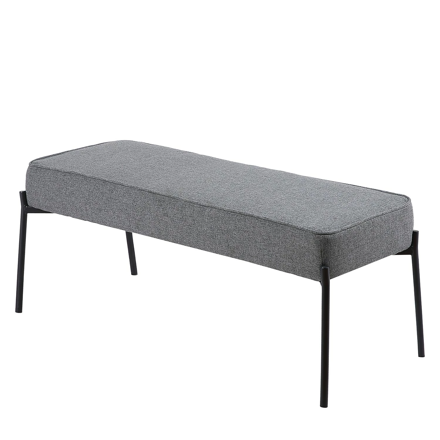 Mørteens Polsterhocker Westby - Webstoff - Grau 1 Mørteens Polsterhocker Westby - Webstoff - Grau