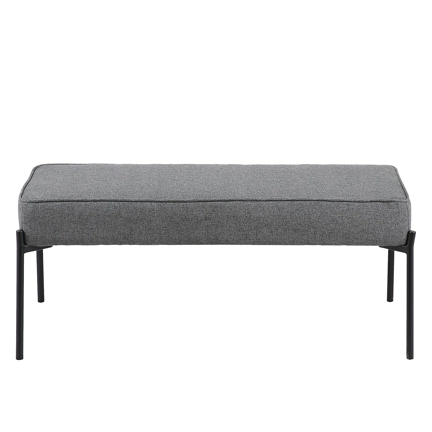 Mørteens Polsterhocker Westby - Webstoff - Grau 3 Mørteens Polsterhocker Westby - Webstoff - Grau – Bild 3