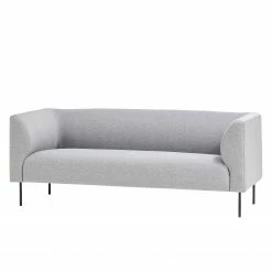 Fredriks Sofa Kolkki (3-Sitzer) - Webstoff - Hellgrau