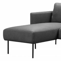 Fredriks Ecksofa Cedars - Microfaser - Dunkelgrau - Longchair davorstehend links -WOHNZIMMERMÖBEL Verkäufe 1000209169 200415 12025400232 DETAILS P000000001000209169