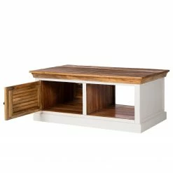 Maison Belfort Couchtisch Newhaven - Mango massiv - Mango / Weiß -WOHNZIMMERMÖBEL Verkäufe 1000209374 210312 15534400002 DETAILS P000000001000209374