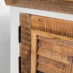 Maison Belfort Couchtisch Newhaven - Mango massiv - Mango / Weiß -WOHNZIMMERMÖBEL Verkäufe 1000209374 210312 15534400011 DETAILS P000000001000209374