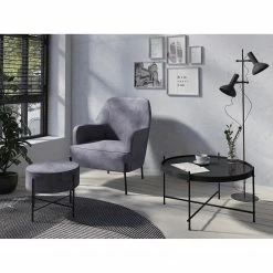 Loftscape Couchtisch Verrado - Glas / Metall - Schwarz 9 Loftscape Couchtisch Verrado - Glas / Metall - Schwarz -WOHNZIMMERMÖBEL Verkäufe 1000209611 200430 06151000007 MOOD DETAILS P000000001000209611 mood