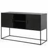 Loftscape Sideboard Stewton - Metall - Schwarz