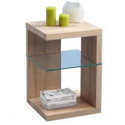 Loftscape Beistelltisch Lyman - Eiche Sonoma Dekor