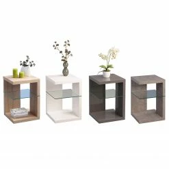 Loftscape Beistelltisch Lyman - Eiche Sonoma Dekor -WOHNZIMMERMÖBEL Verkäufe 1000209656 200406 13051200031 DETAILS P000000001000209656