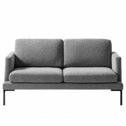 Fredriks Sofa Bellaire(2-Sitzer) - Mischgewebe - Grau - Schwarz -WOHNZIMMERMÖBEL Verkäufe 1000209729 201110 13550100398 DETAILS P000000001000209729
