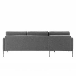 Fredriks Ecksofa Bellaire - Mischgewebe - Grau - Longchair davorstehend links - Silber -WOHNZIMMERMÖBEL Verkäufe 1000209734 201110 13550700462 DETAILS P000000001000209734
