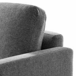 Fredriks Ecksofa Bellaire - Mischgewebe - Grau - Longchair davorstehend links - Silber -WOHNZIMMERMÖBEL Verkäufe 1000209734 201110 13550700468 DETAILS P000000001000209734