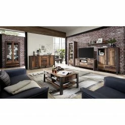 Red Living Kommode Blackpool - Altholz Dekor / Grau -WOHNZIMMERMÖBEL Verkäufe 1000209808 210331 08331900007 MOOD DETAILS P000000001000209808 mood