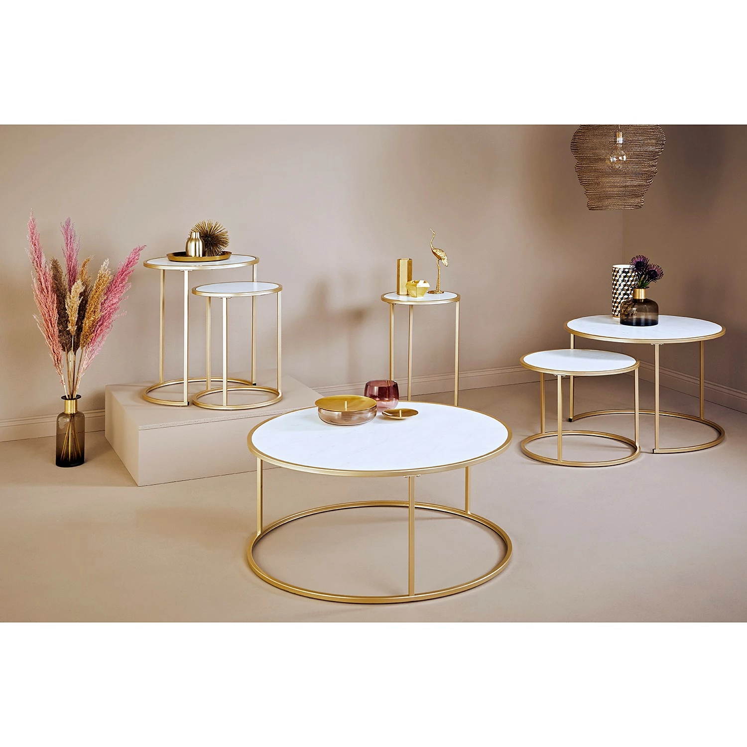 Jahnke Couchtisch Sol I - Gold 4 Jahnke Couchtisch Sol I - Gold – Bild 4