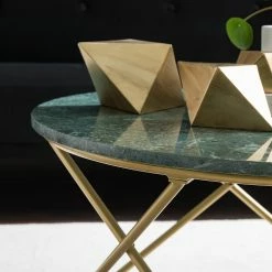 Studio Copenhagen Couchtisch Menou II - Marmor / Metall - Grün / Gold 18 Studio Copenhagen Couchtisch Menou II - Marmor / Metall - Grün / Gold -WOHNZIMMERMÖBEL Verkäufe 1000210777 200430 13190100016 DETAILS P000000001000210777