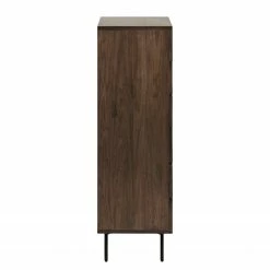 Red Living Kommode Kluuvi II - Echtholzfurnier - Walnuss / Schwarz -WOHNZIMMERMÖBEL Verkäufe 1000210870 200429 17354700019 DETAILS P000000001000210870