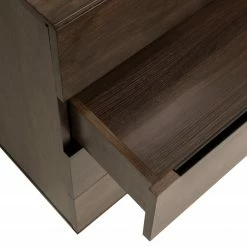 Red Living Kommode Kluuvi I - Echtholzfurnier - Walnuss / Schwarz -WOHNZIMMERMÖBEL Verkäufe 1000210871 200429 17355900033 DETAILS P000000001000210871