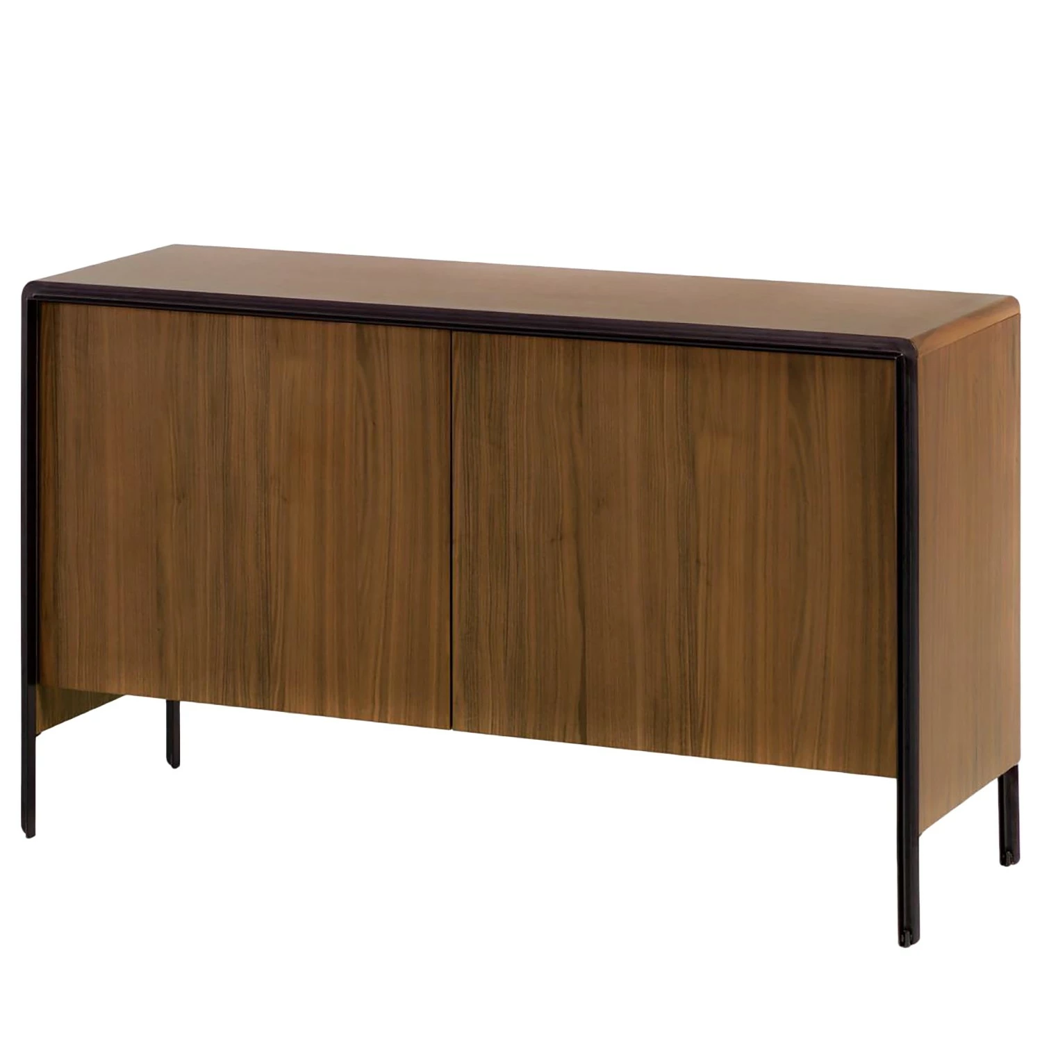 Red Living Sideboard Juuka - Echtholzfurnier - Walnuss / Schwarz 1 Red Living Sideboard Juuka - Echtholzfurnier - Walnuss / Schwarz