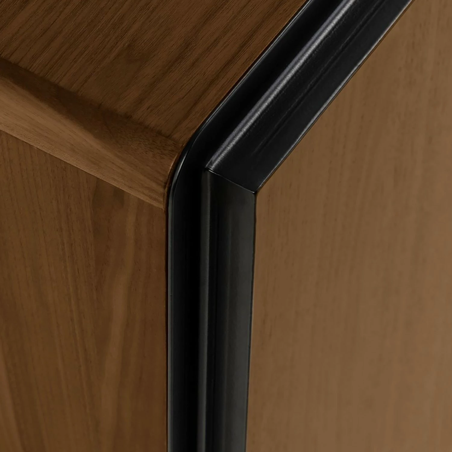 Red Living Sideboard Juuka - Echtholzfurnier - Walnuss / Schwarz 7 Red Living Sideboard Juuka - Echtholzfurnier - Walnuss / Schwarz – Bild 7