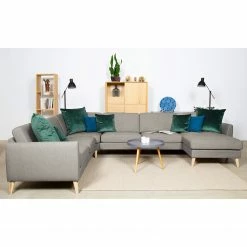 Mørteens Wohnlandschaft Kustavi - Strukturstoff - Beige -WOHNZIMMERMÖBEL Verkäufe 1000210928 200429 10383100510 MOOD DETAILS P000000001000210928 mood