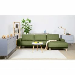 Mørteens Ecksofa Kotila - Strukturstoff - Olivgrün -WOHNZIMMERMÖBEL Verkäufe 1000210943 200429 10482400703 MOOD DETAILS P000000001000210943 mood