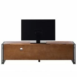 Ars manufacti TV-Lowboard Manchester IV - Akazie massiv / Metall - Akazie / Anthrazit -WOHNZIMMERMÖBEL Verkäufe 1000210954 201008 16414400004 DETAILS P000000001000210954