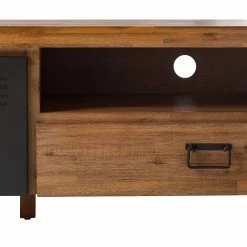 Ars manufacti TV-Lowboard Manchester IV - Akazie massiv / Metall - Akazie / Anthrazit -WOHNZIMMERMÖBEL Verkäufe 1000210954 201008 16415500010 DETAILS P000000001000210954