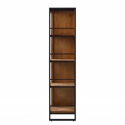 Ars manufacti Regal Manchester VII - Akazie massiv / Metall - Akazie / Anthrazit -WOHNZIMMERMÖBEL Verkäufe 1000210955 201008 16420300013 DETAILS P000000001000210955