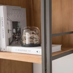 Ars manufacti Regal Manchester VII - Akazie massiv / Metall - Akazie / Anthrazit -WOHNZIMMERMÖBEL Verkäufe 1000210955 210121 12574700011 DETAILS P000000001000210955