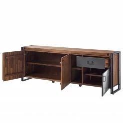 Ars manufacti Sideboard Manchester VI - Akazie massiv / Metall - Akazie / Anthrazit -WOHNZIMMERMÖBEL Verkäufe 1000210964 201027 09484600029 DETAILS P000000001000210964